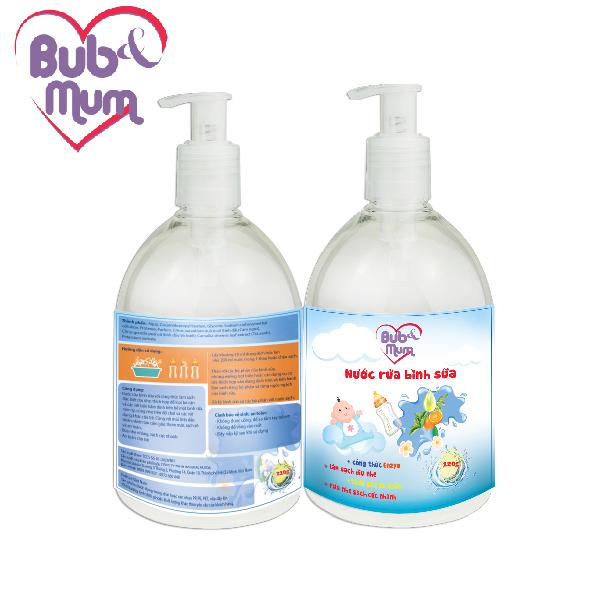 Nước rửa bình sữa 220ml BuB&MuM