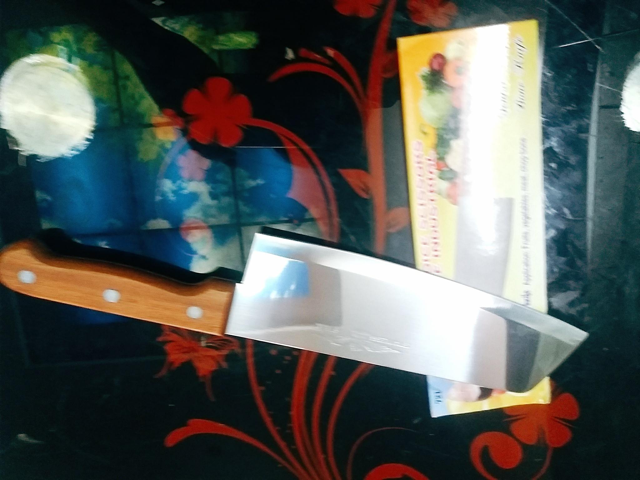 Dao Làm Bếp Trung Cán Gỗ Kiwi