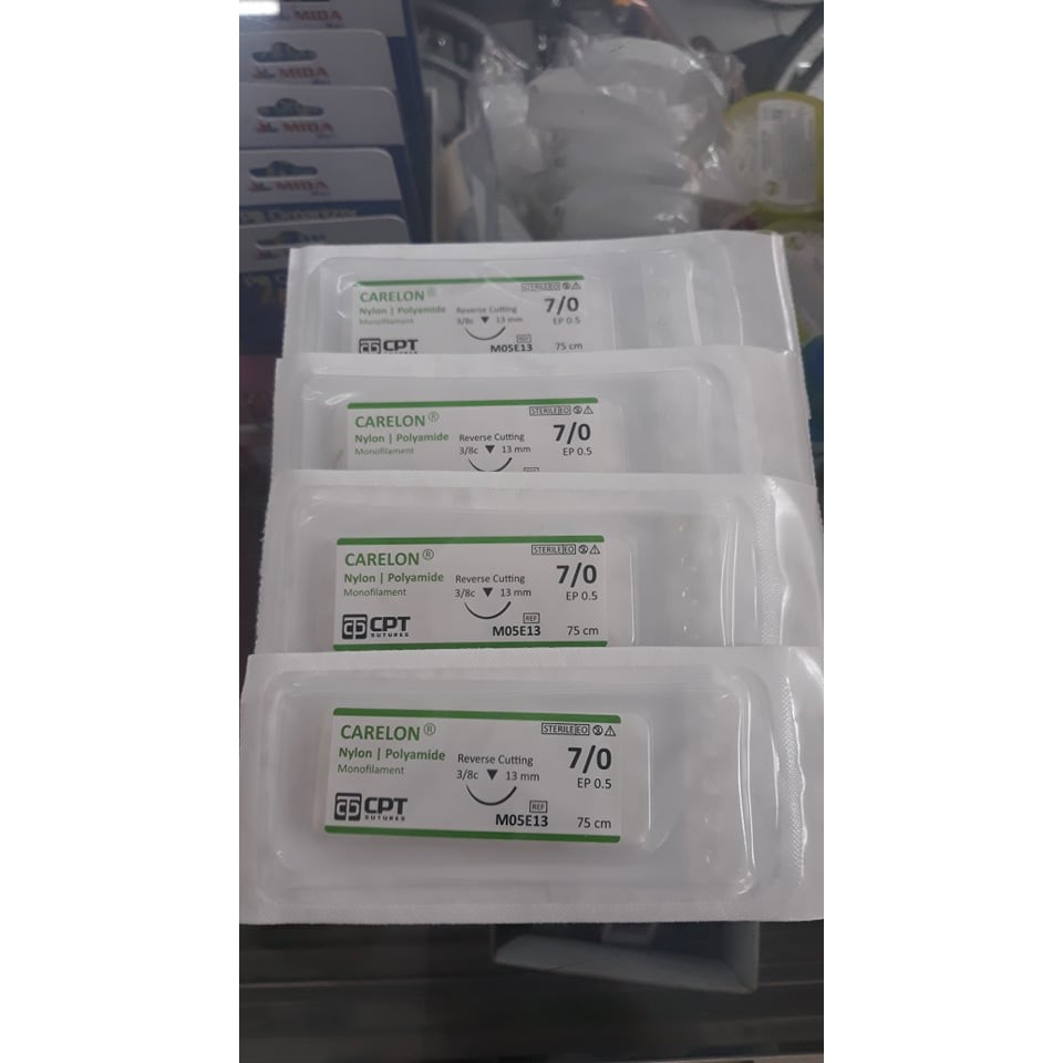 [HCM]CHỈ PHẪU THUẬT-CHỈ THẨM MỸ CARELON-NYLON