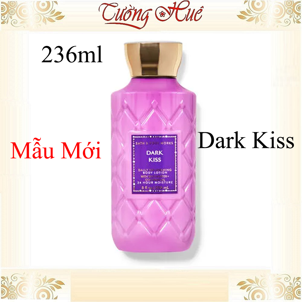 Dưỡng thể bath & body works dark kiss body lotion - 236ml