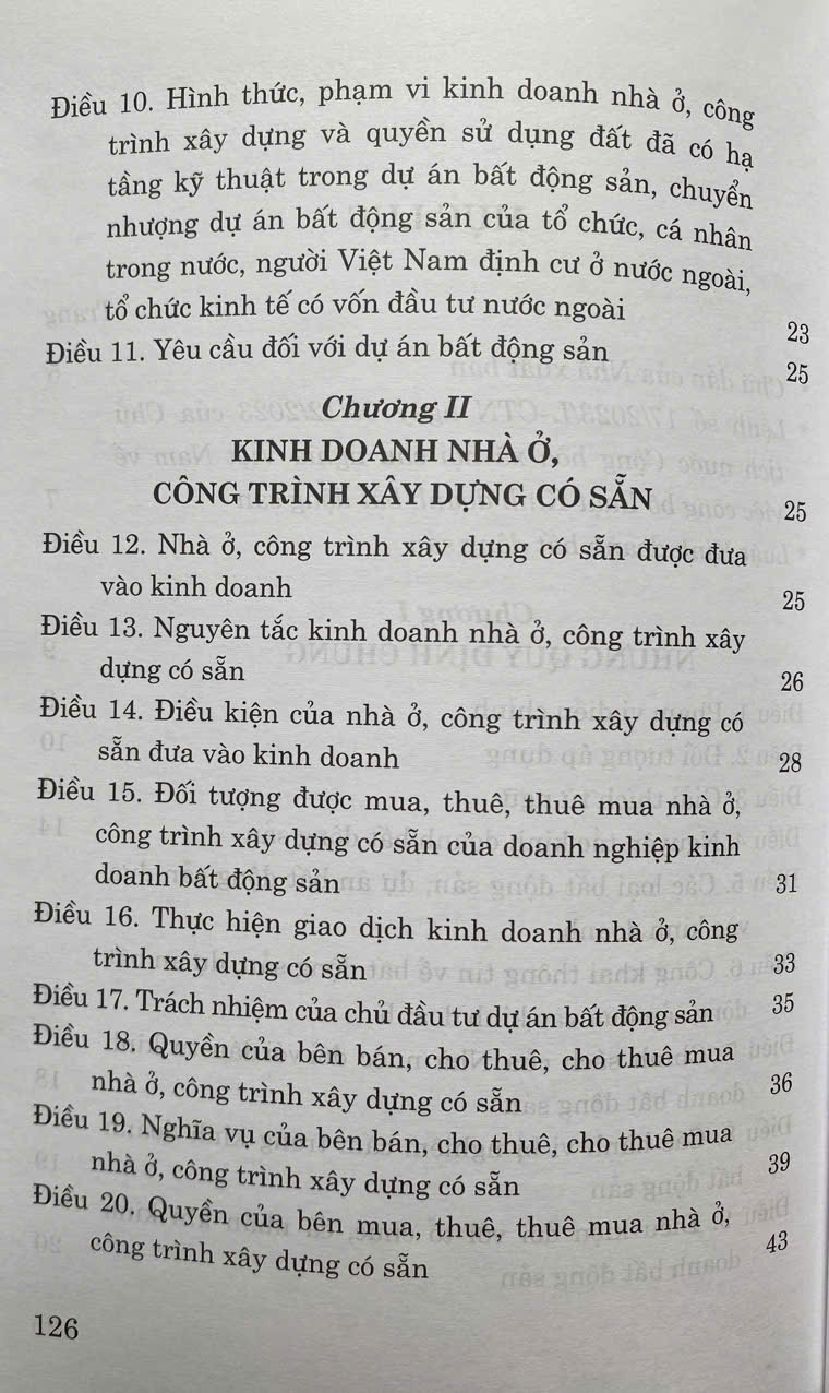 Luật Kinh Doanh Bất Động Sản  Năm 2023 ( Sửa đổi, bổ sung năm 2024 )