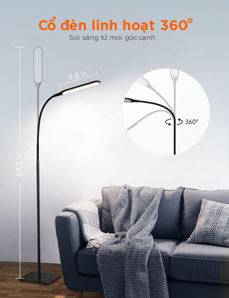 Đèn sàn LED Taotronics TT-DL072 - Chính hãng