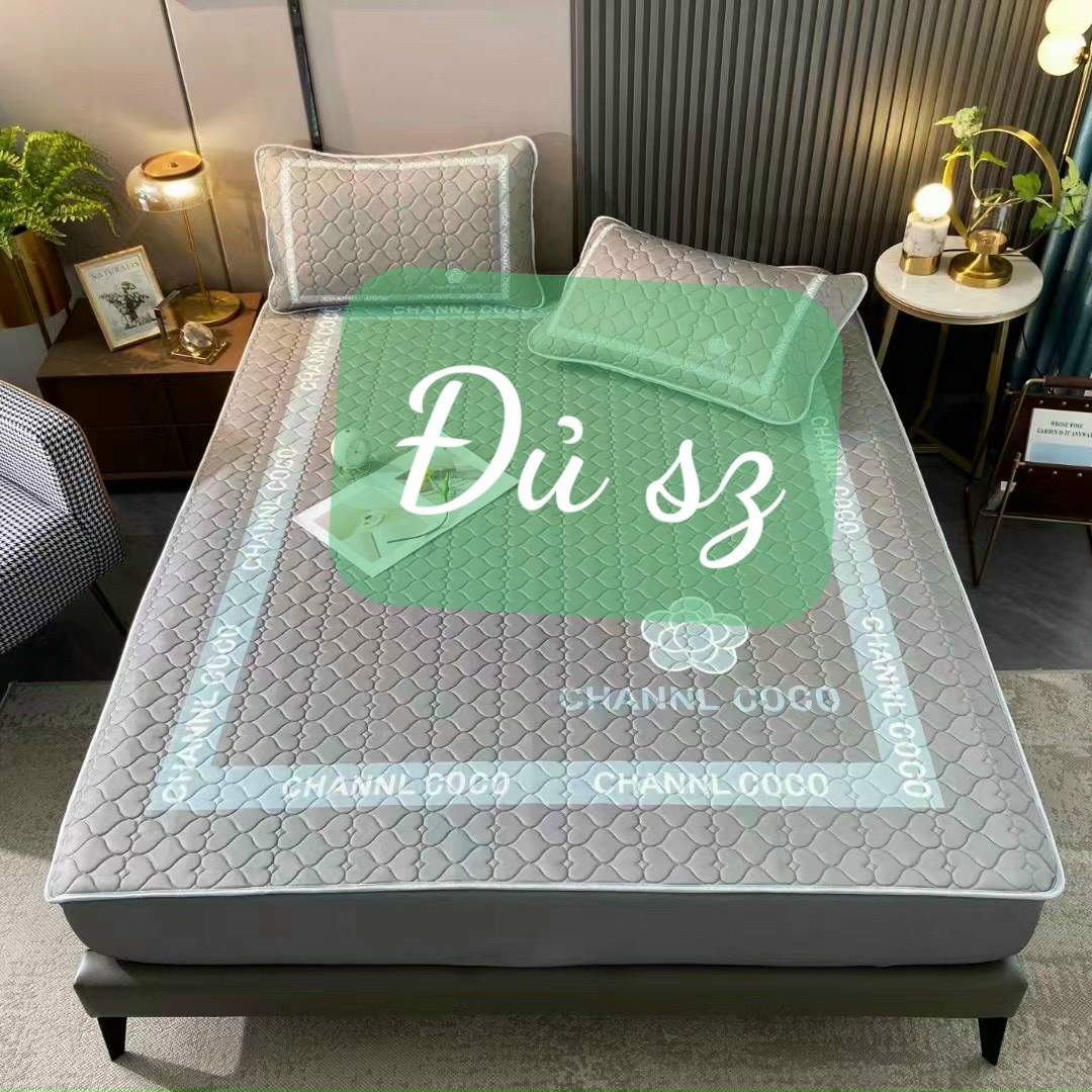 Chiếu CHANNL COCO Hoa Trà 5D size 2mx2m2 -Tranlanshop