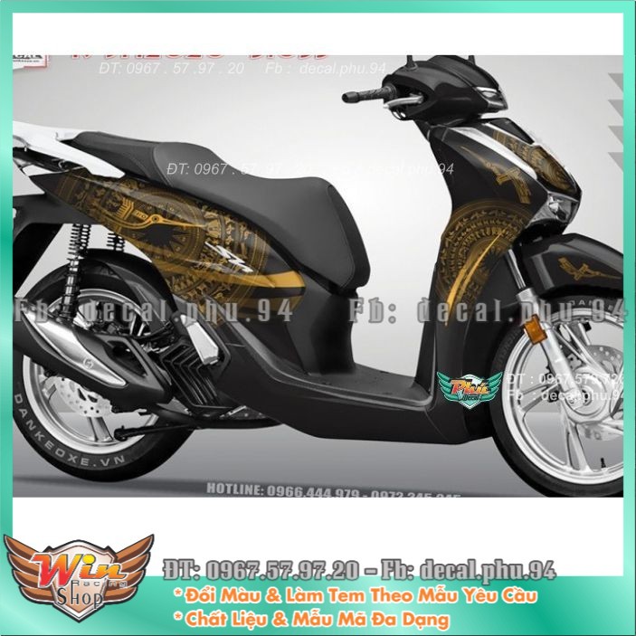Tem rời sh 2020 đen trống đồng