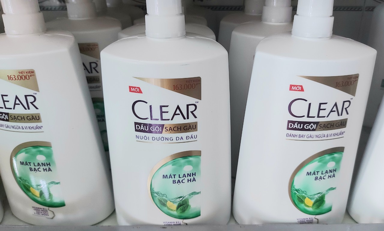 [HCM]Dầu gội Clear Mát lạnh Bạc Hà 1.4kg size lớn