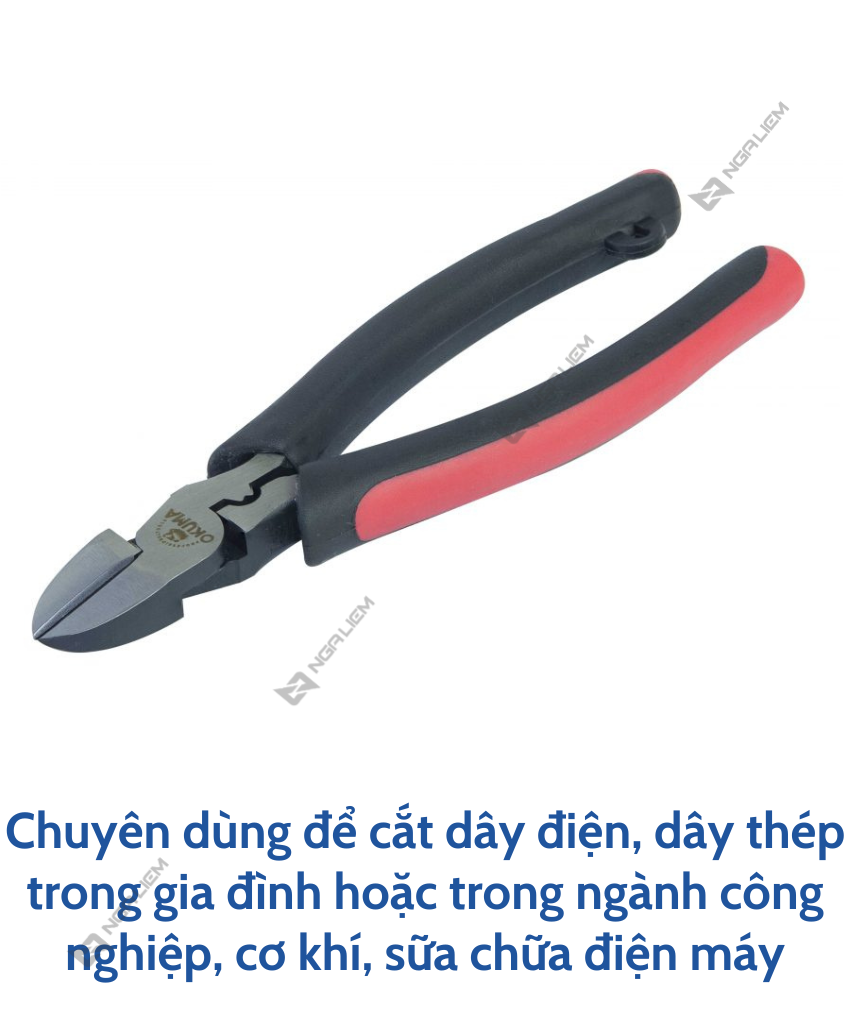 Cutting pliers high-grade Okuma