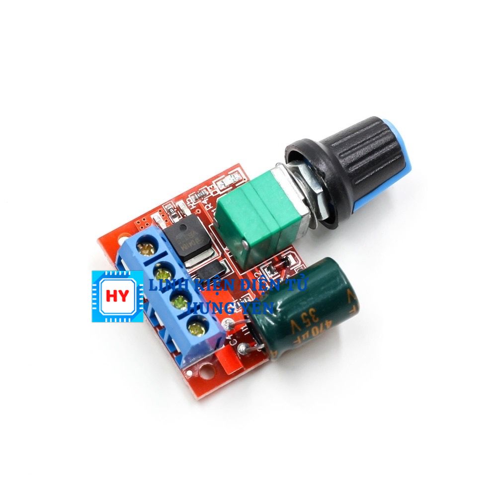 Mô đun điều khiển tốc độ động cơ dc 5a 90w pwm 5-28v