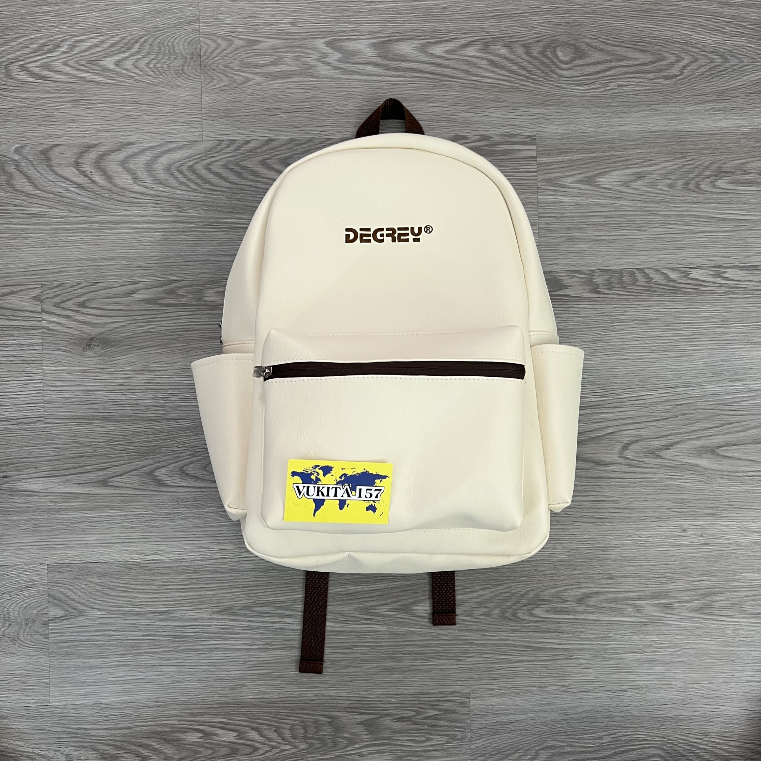Balo Da simili thời trang Degrey Leather Basic Balo - LBB