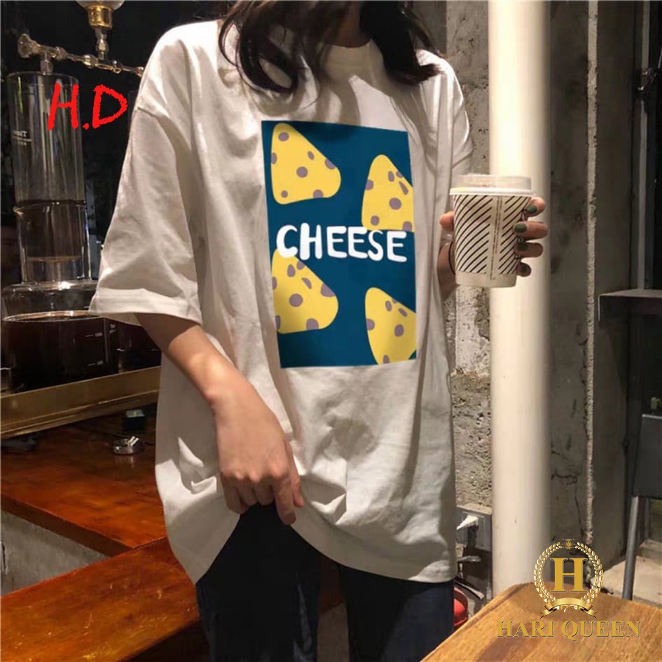 Áo phông bánh chesse ô vuông hda0420