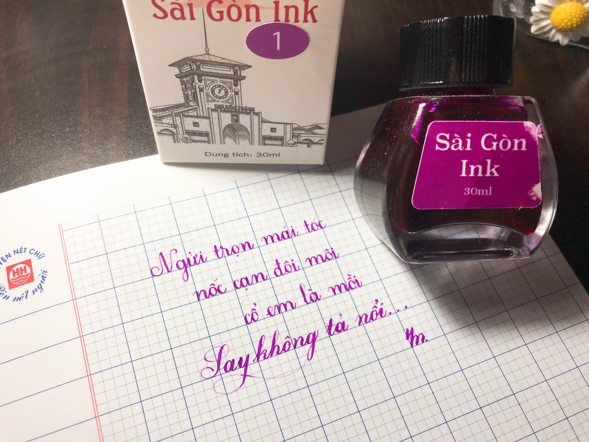 🍁 Mực Sài Gòn Ink lọ 30ml