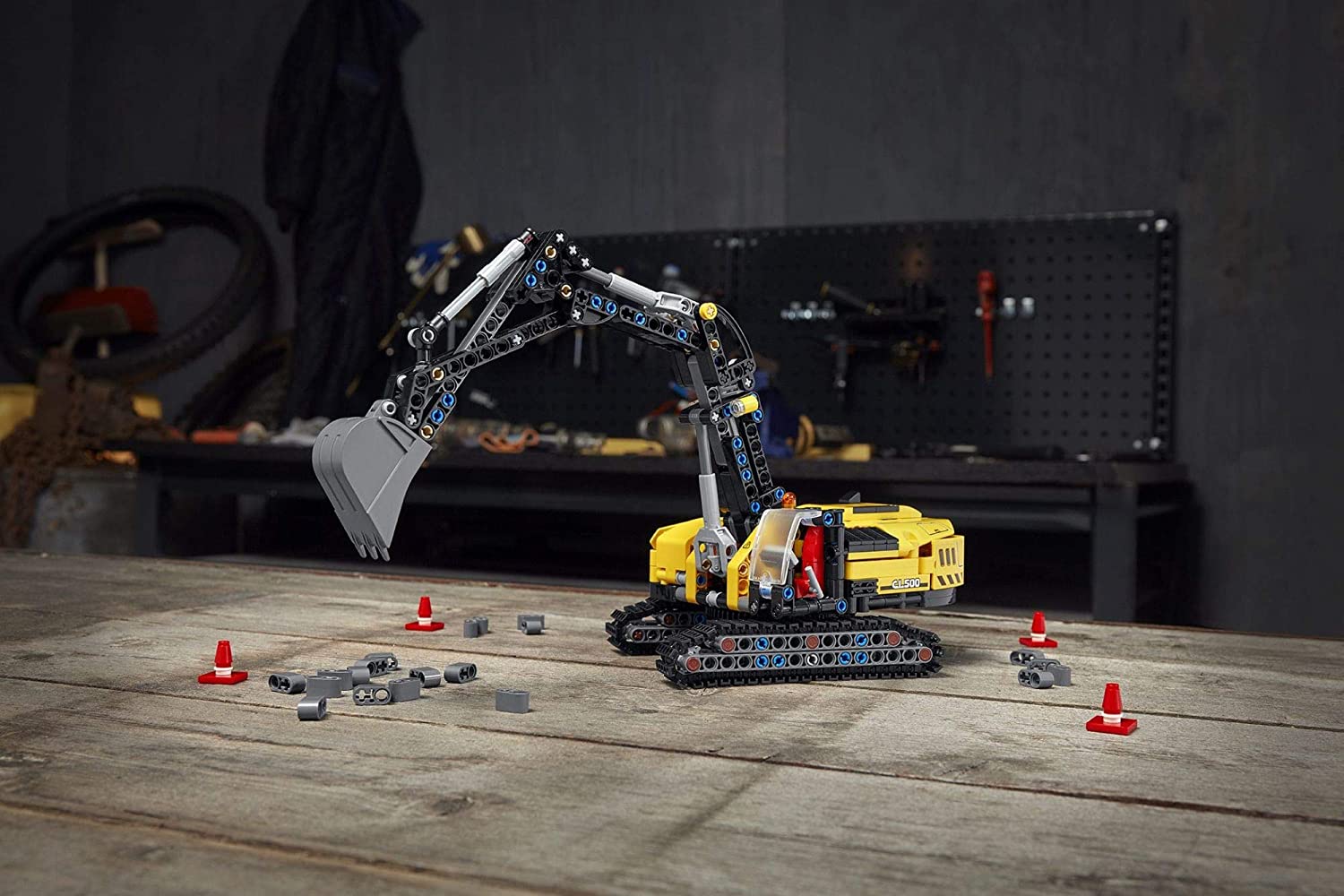 Đồ chơi LEGO TECHNIC - Xe Máy Xúc Hạng Nặng - 42121