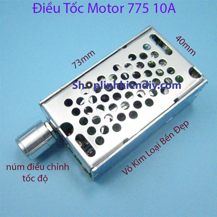 Bộ điều tốc motor 775, 885,895 12v 10a loại tốt