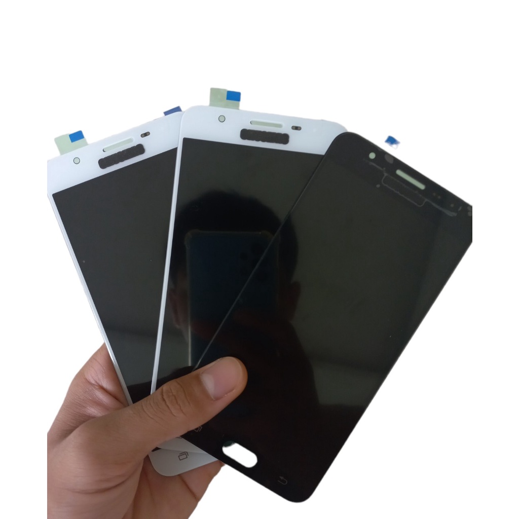 Màn hình samsung j7 prime / G610 zin ( có sẵn keo + tặng cường lực )