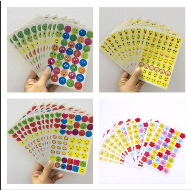 Túi 10 Tờ Sticker Các Mẫu