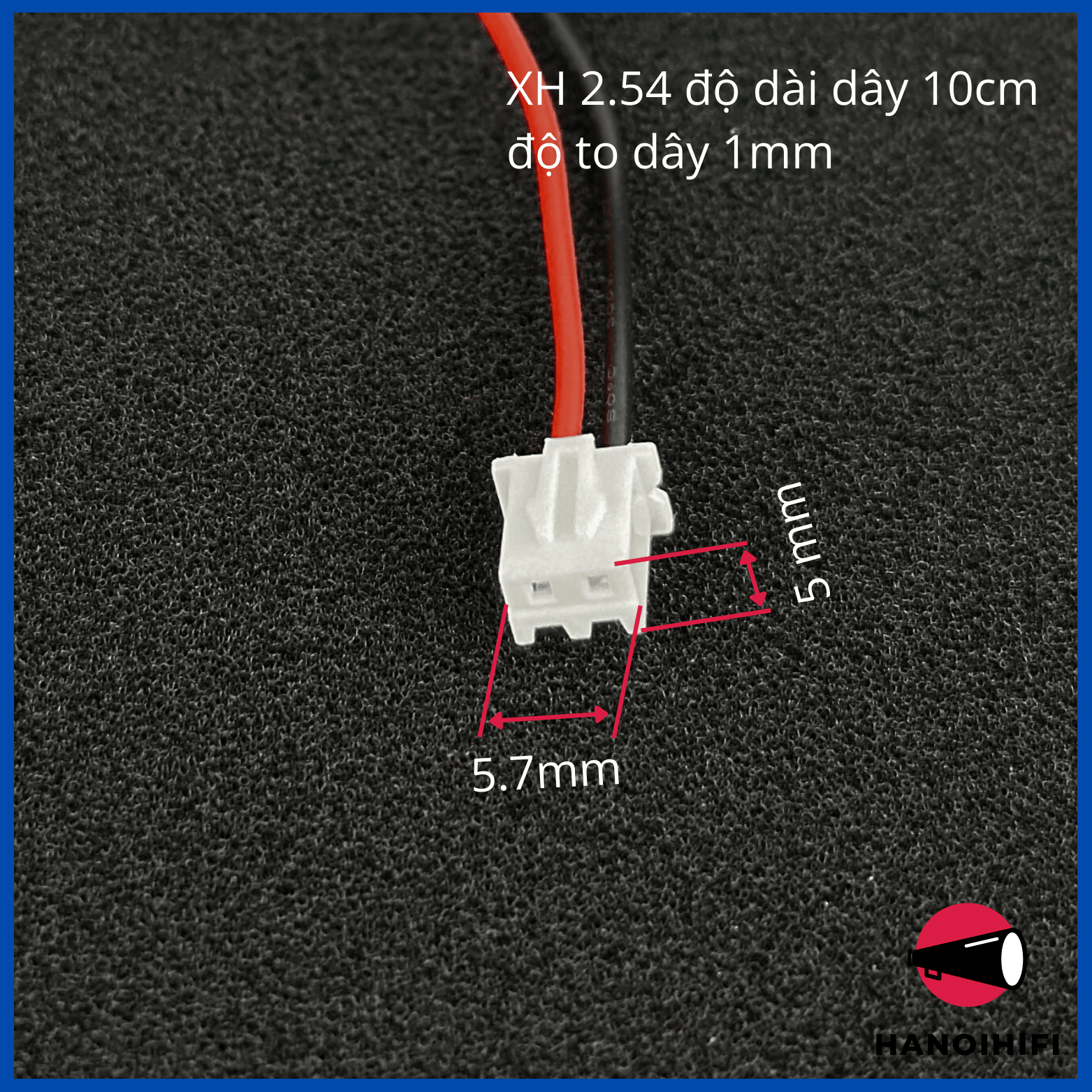 Combo 10 sợi Cáp XH 2.54 2P, 3P, cáp PH 2.0 loại chuẩn 10cm, cáp kết nối pin, cáp kết nối loa