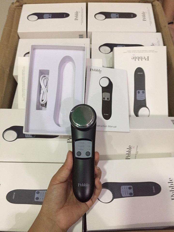 [HCM]Máy Massage Chăm Sóc Da Mặt Pebble Fluer