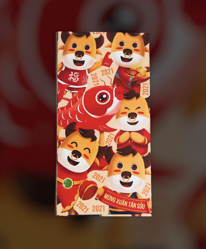 Combo 100 bao lì xì 2021