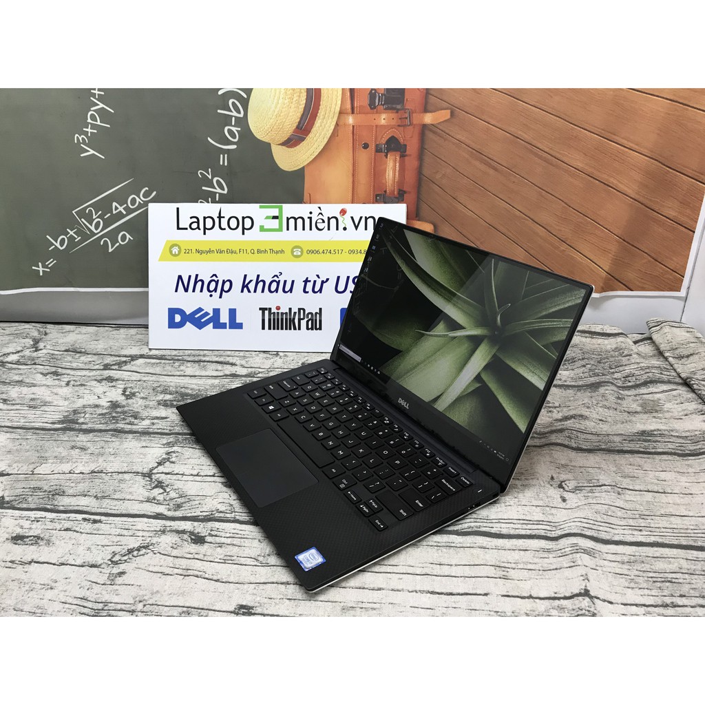 Laptop Dell XPS 9350 siêu mỏng nhẹ, CPU: Intel® Core™ i5-6300U Processor 3M Cache, up to 3.00 GHz, màn hình: 13.3 inch, 3K Touch (3200×1800)