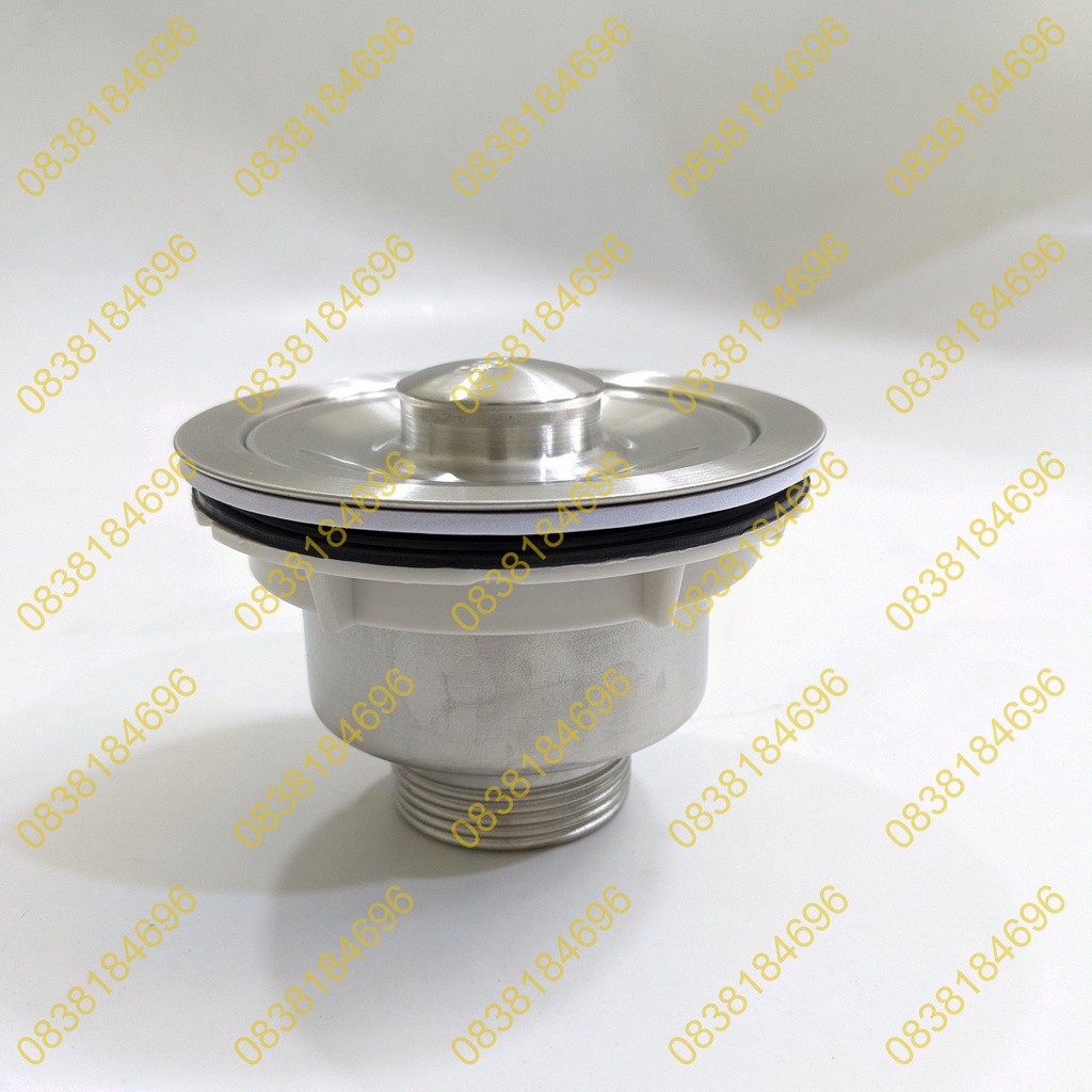 Bầu Xả Chậu Rửa Chén Bát inox 304 Phi 110mm