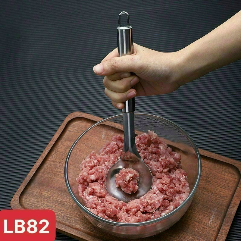Muôi nặn mọc, chả cả, nặn thịt inox