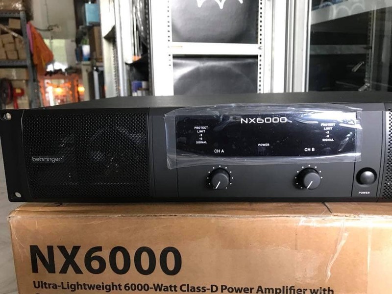 CỤC ĐẨY CÔNG SUẤT 2 KÊNH BEHRINGER NX6000 NHẬP KHẨU