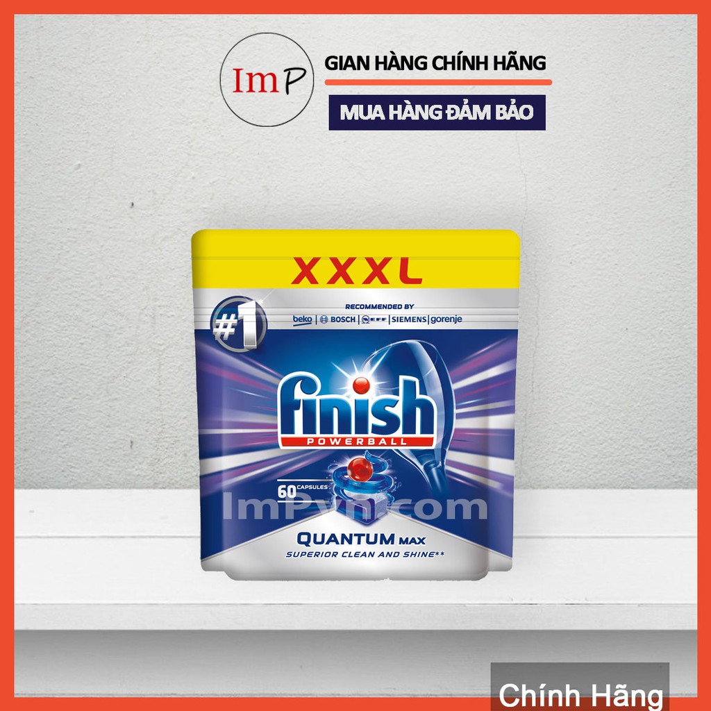 Viên rửa bát Finish Quantum max (Viên lẻ dùng thử)