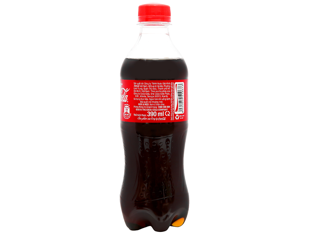 6 chai nước ngọt Coca Cola 390ml