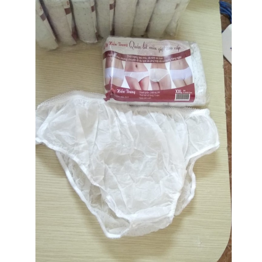 Quần lót giấy dùng 1 lần