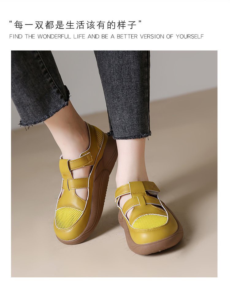 Giày Sandal Nữ cao cấp đế êm thoáng khí