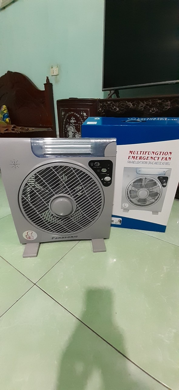 Quạt tích điện,quạt sạc panasonic 6969