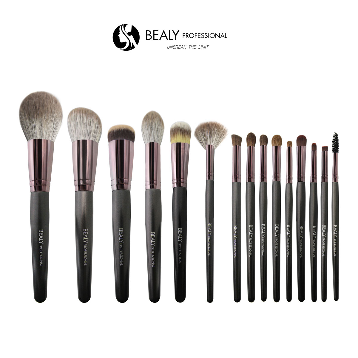 BỘ CỌ TRANG ĐIỂM CÁ NHÂN 15C ÁNH KIM LÔNG THÚ BEALY