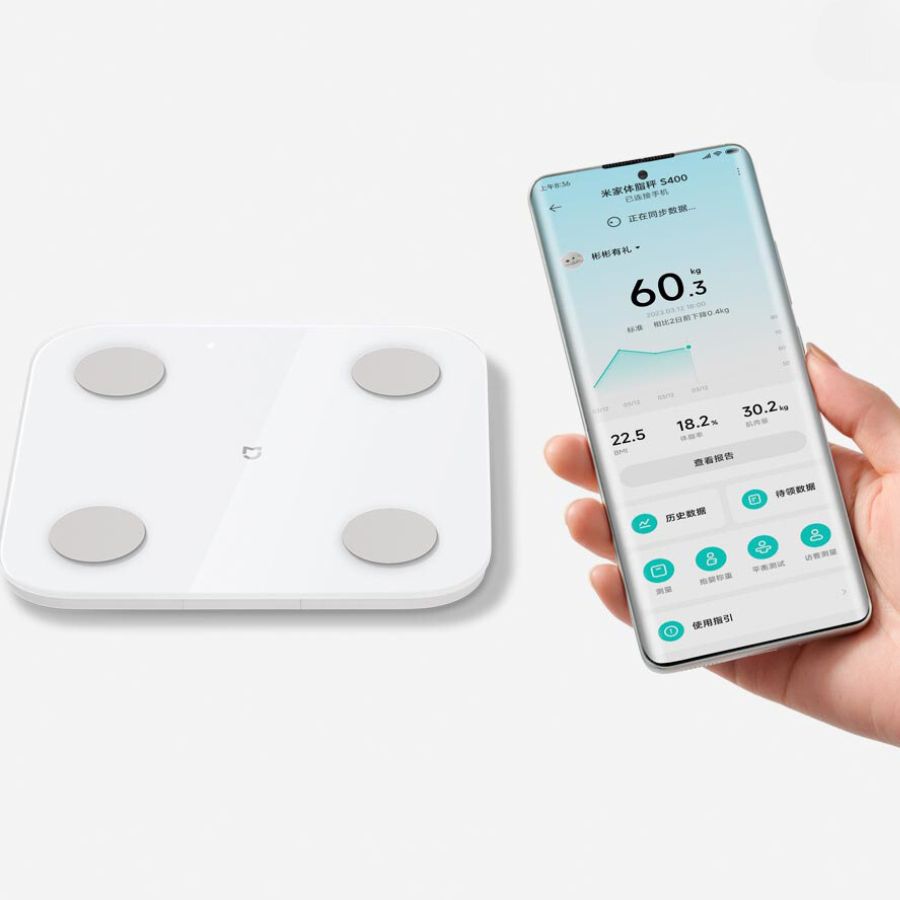 Cân Điện Tử Thông Minh Mijia Body Fat Scale S400 - Shop Thế Giới Điện Máy