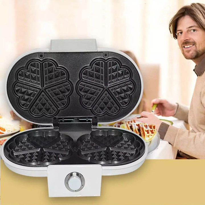 Máy làm bánh Waffle Sokany đôi
