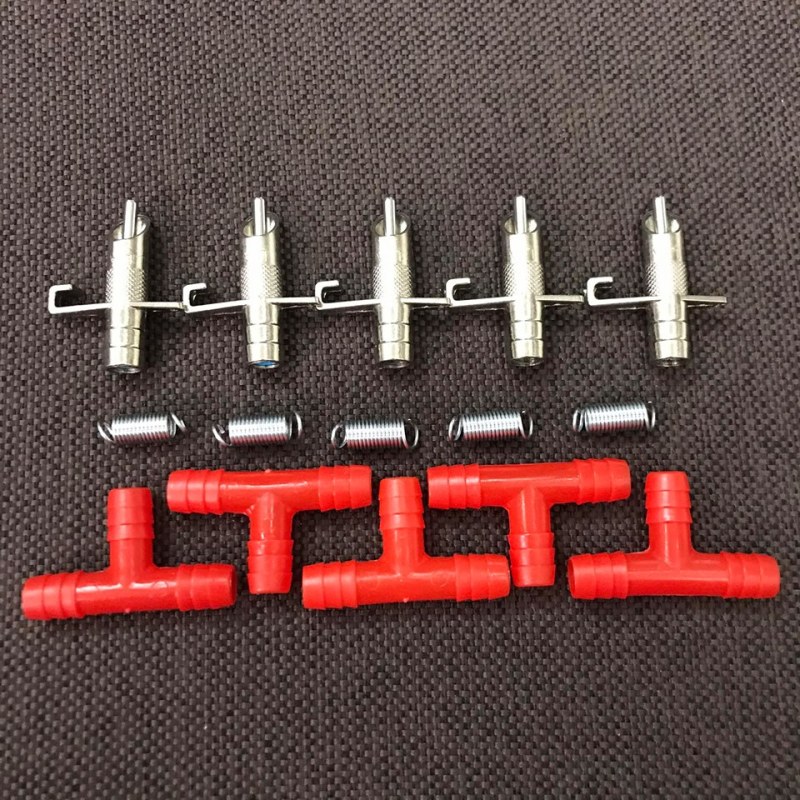 5 vòi thỏ uống nước crom - 5 beck thỏ - 5 van vòi uống nước tự động cho thỏ và chuột hamster