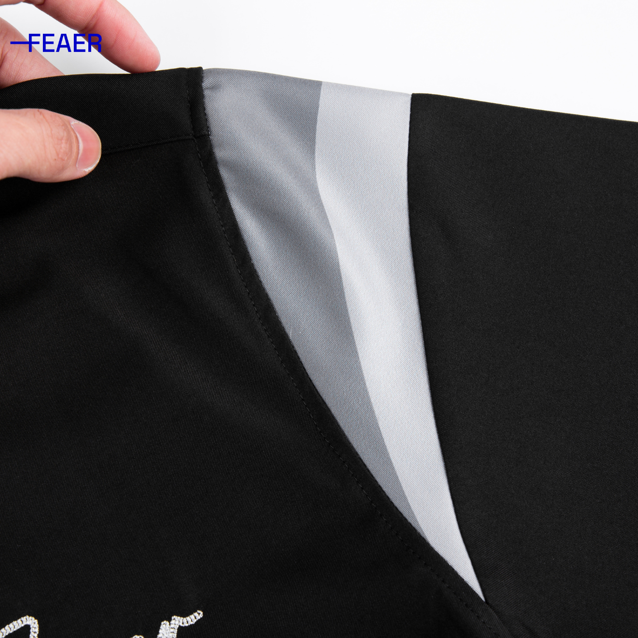 Áo sơ mi nam GRAY STREAKES vải lụa thoáng mát, không nhăn, form regular - FEAER