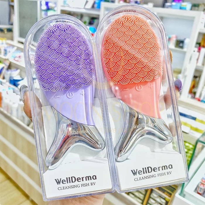 [MẪU MỚI] Máy Rửa Mặt Con Cá Wellderma Hàn Quốc
