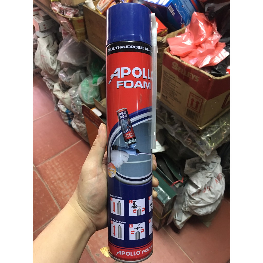 Keo xit bọt Apolo