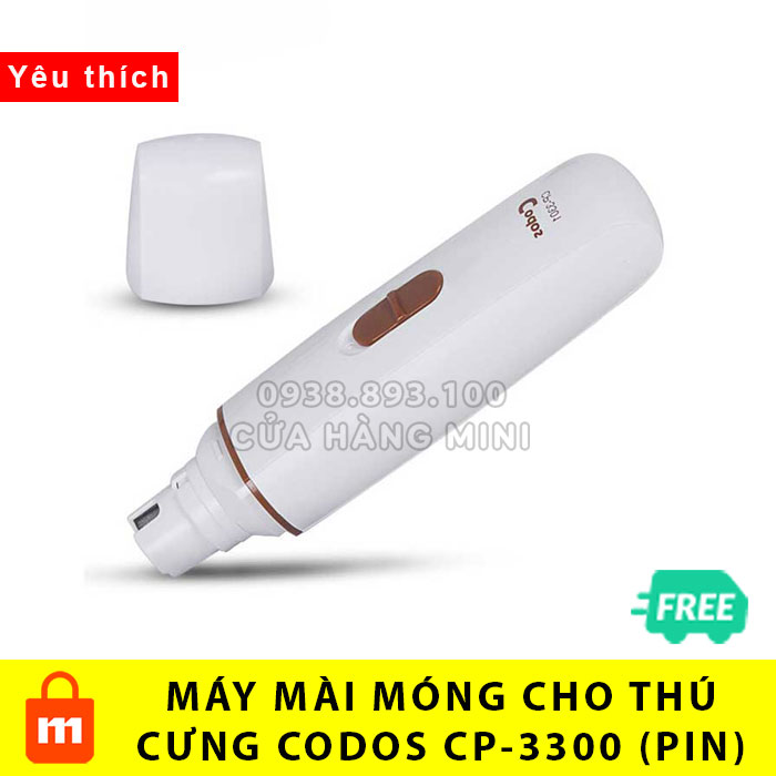 [HCM]Máy Mài Móng cho thú cưng Codos CP-3301