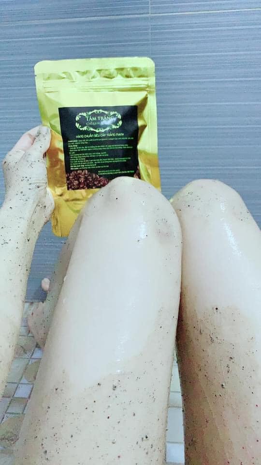 TẮM TRẮNG CAFE GÓI 200G