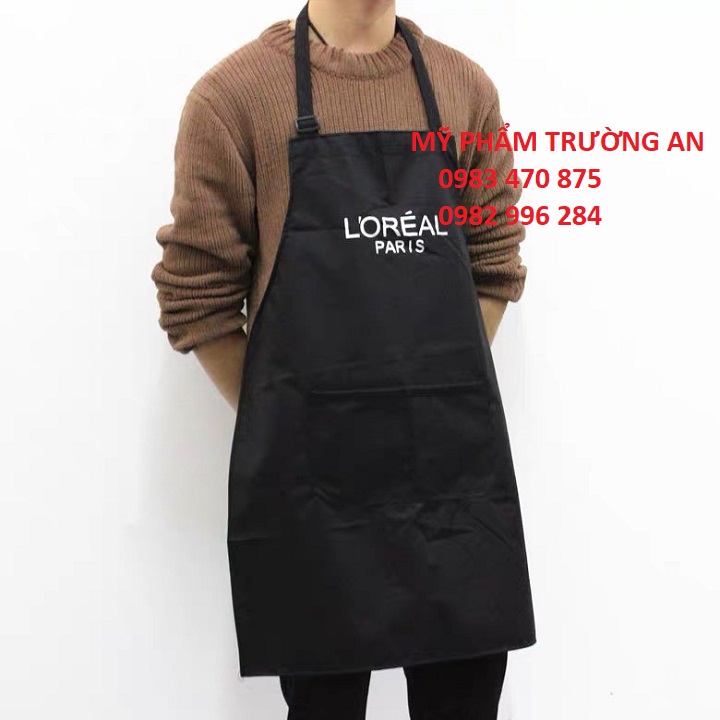 [Chuyên Salon] Mẫu Tạp Dề Cho Thợ Làm Tóc, Barber Salon Tóc-TALR18