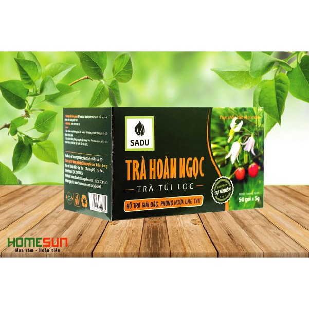 Trà túi lọc Hoàn Ngọc hộp 150gr