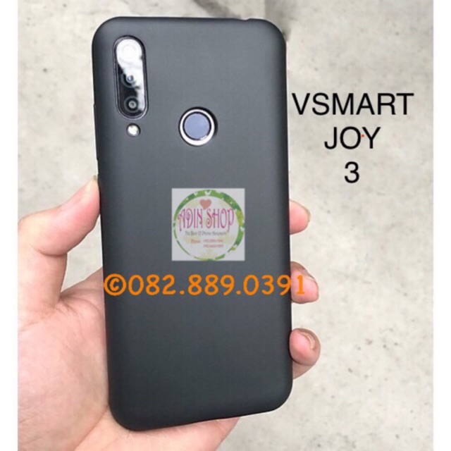 Ốp lưng dẻo đen Vsmart Joy 3 bền đẹp chống vân tay