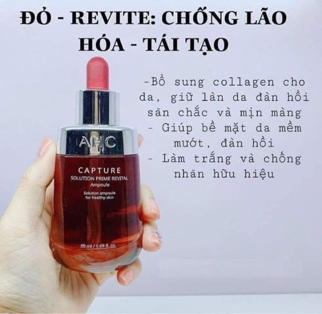 COMBO KEM DƯỠNG VÀ SERUM AHC CAPTURE