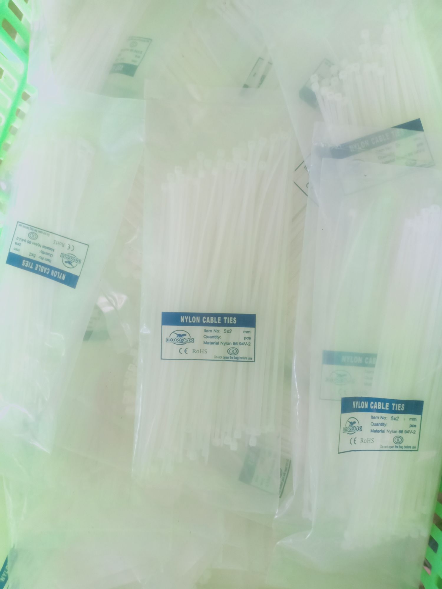 com bo 10 bịch dây rút 10cm/15cm/20cm