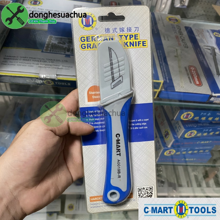 Dao ghép cây cán nhựa c-mart a0019b-r