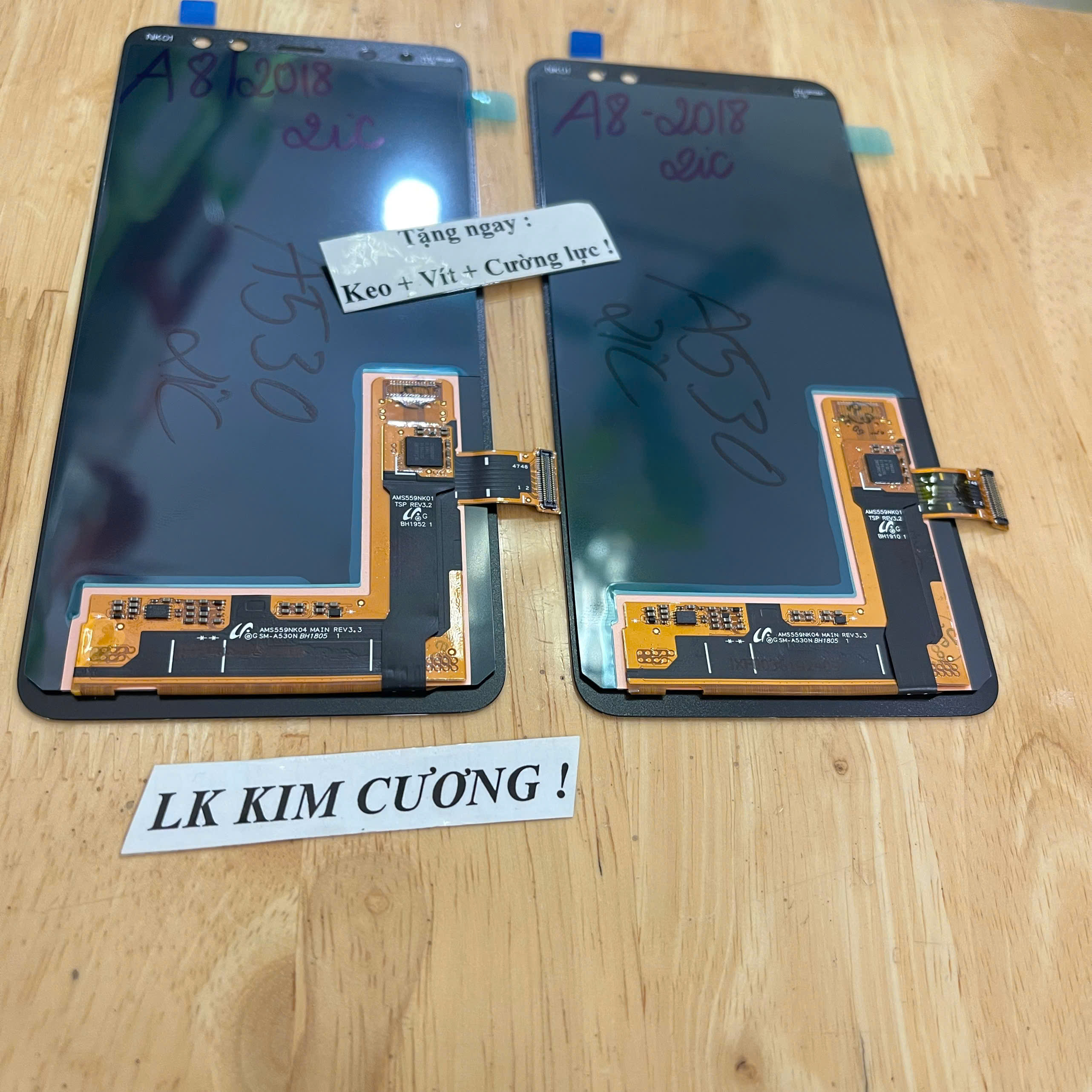 Màn hình samsung a8 2018 ( A530) - OLED (2IC)