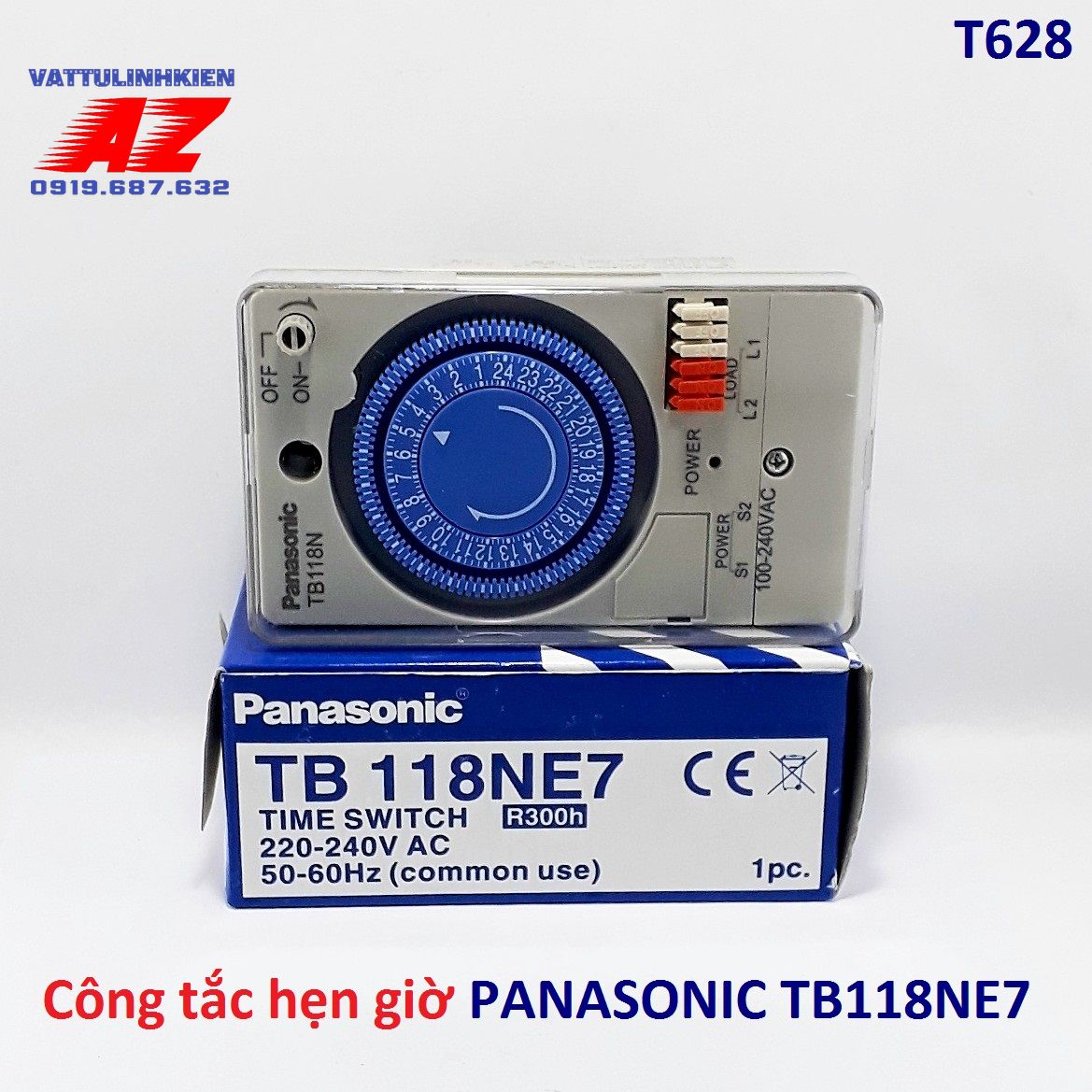 Thiết bị công tắc điện hẹn giờ panasonic tb118ne7