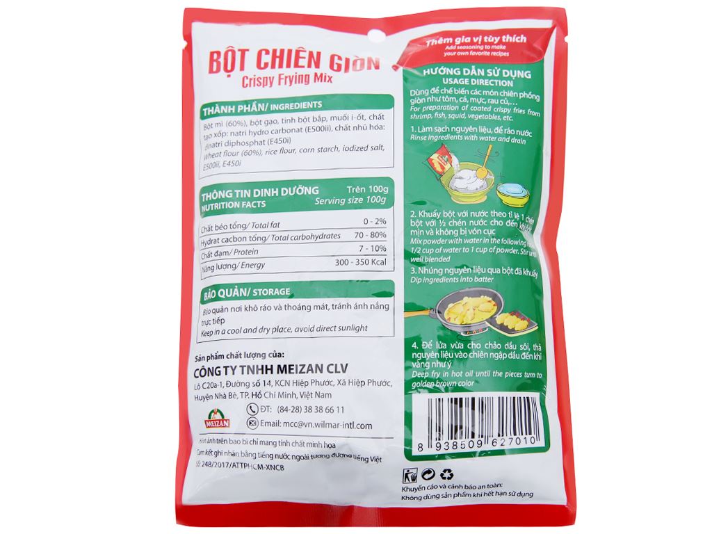 Bột Chiên Giòn Meizan