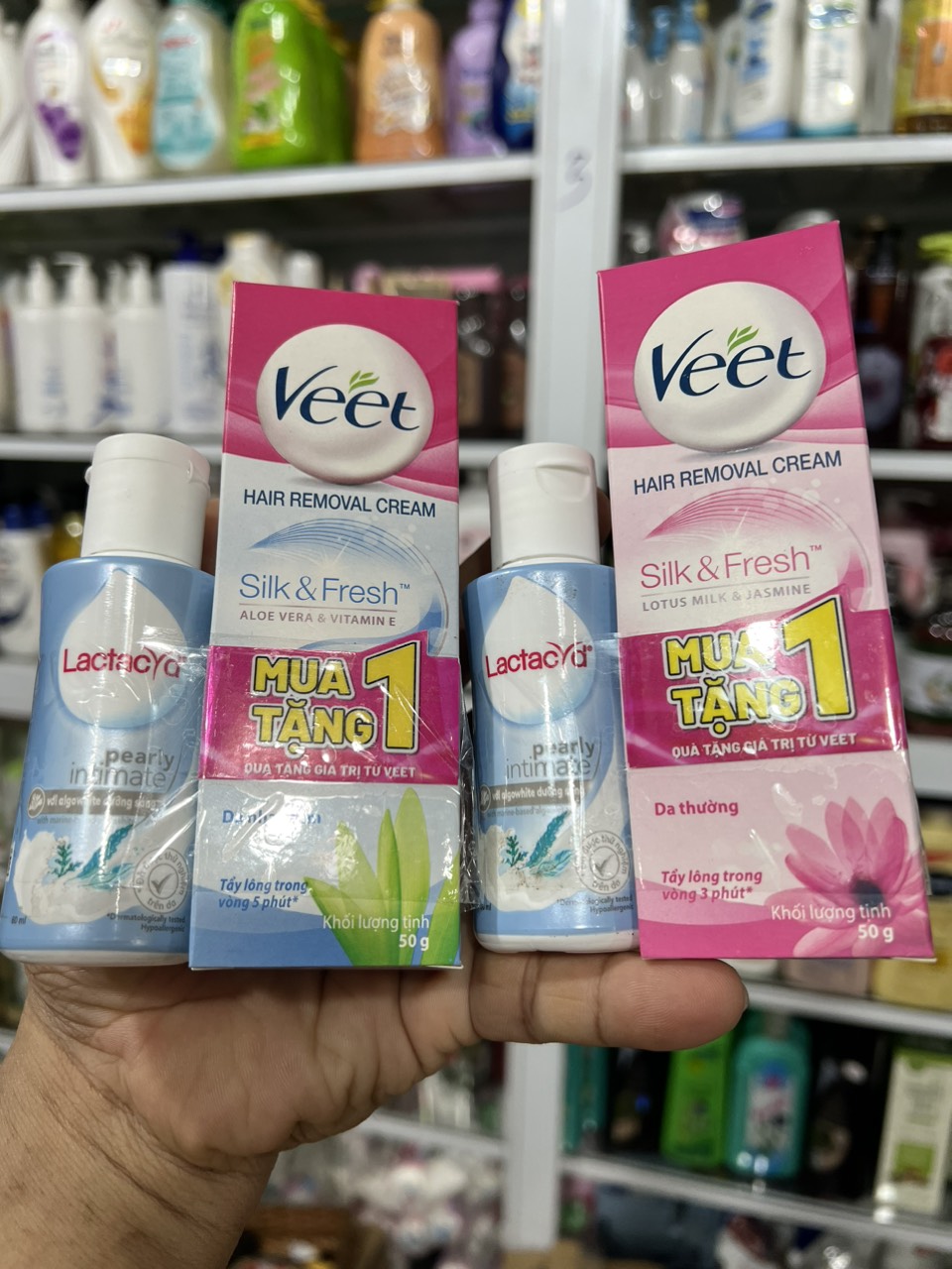 Kem tẩy lông Veet 50ml (HÀNG CÔNG TY)