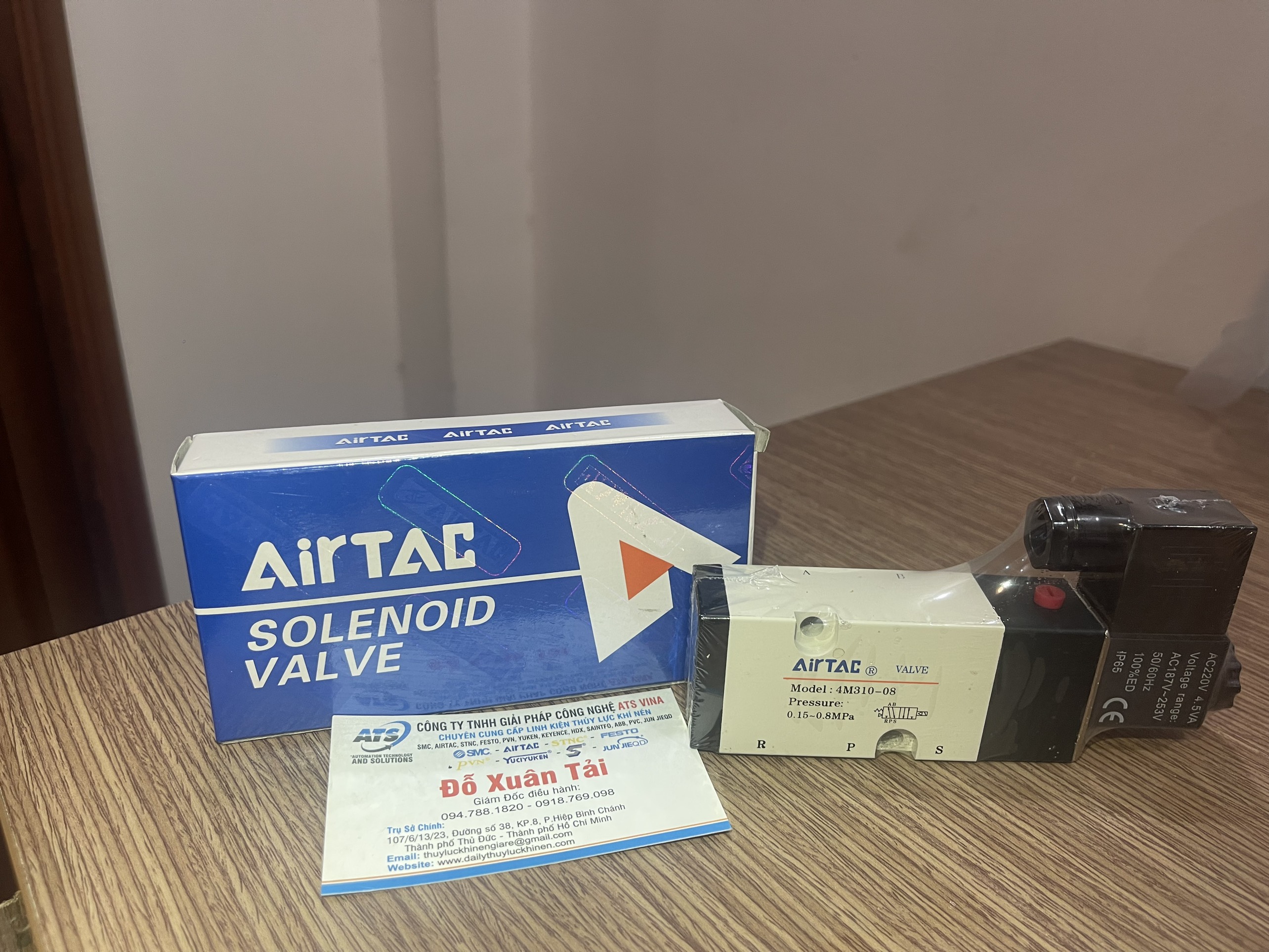 VAN ĐIỆN TỪ AIRTAC 4M310-08